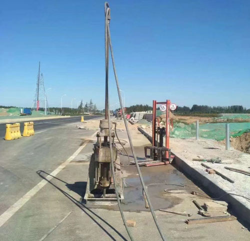 罗平公路高聚物注浆加固