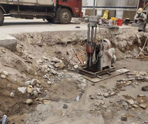 罗平公路下沉压浆